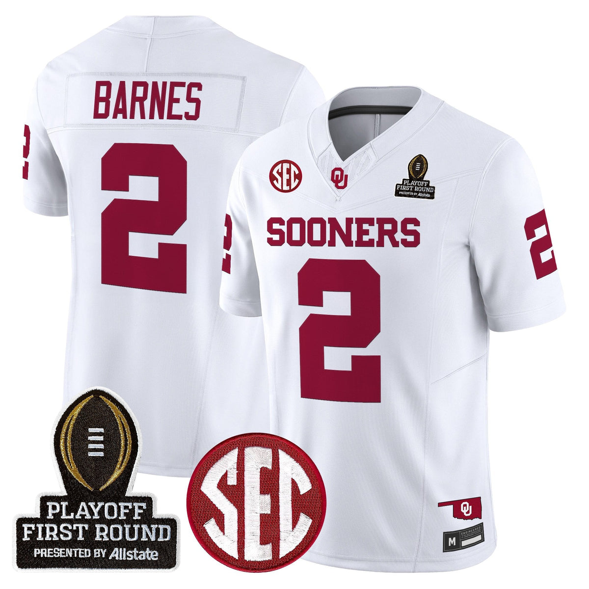 OU 2025 Playoff First Round Vapor Limited Jersey