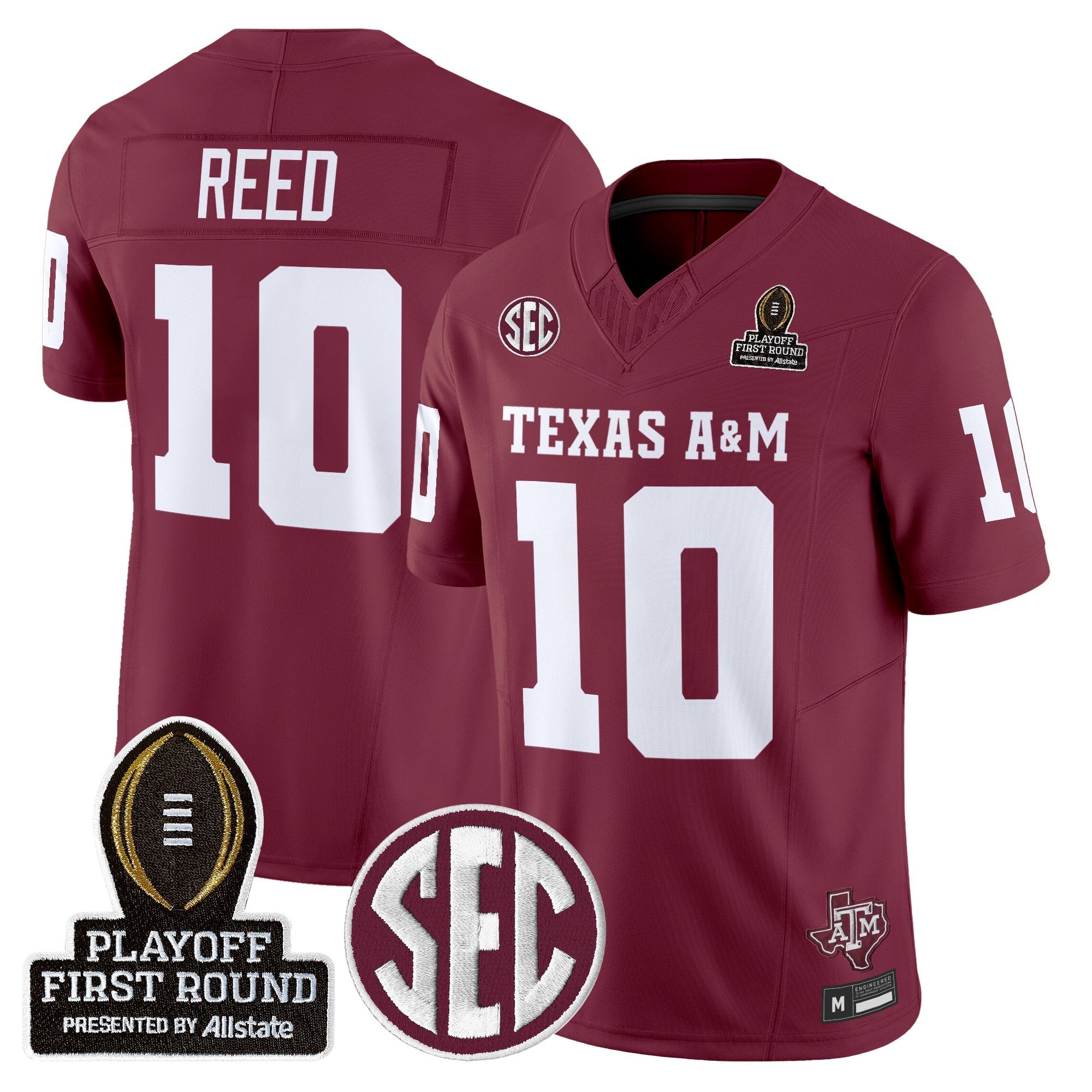 Aggies 2025 Playoff First Round Vapor Limited Jersey