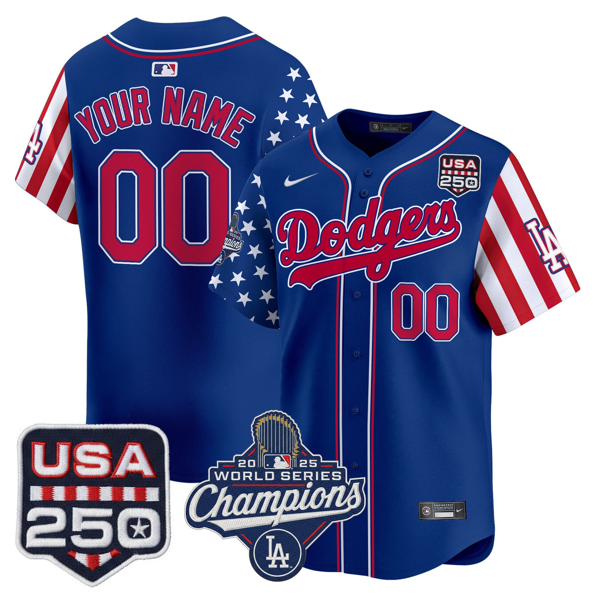 LAD "America250 Edition" Vapor Premier Limited Custom Jersey V2 - Stitched