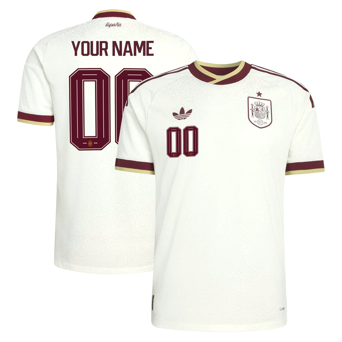 Spain 2026 National Team Custom Jersey