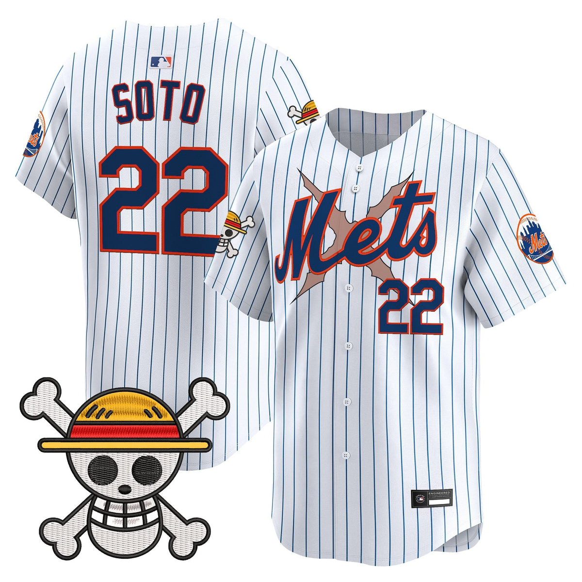 NYM x  OP Vapor Premier Limited Jersey - Stitched