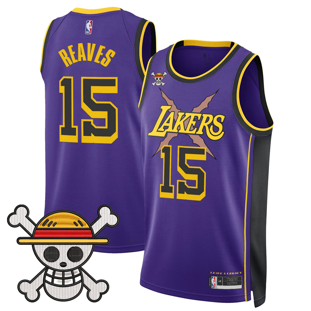 LAL x OP Swingman Jersey - Stitched
