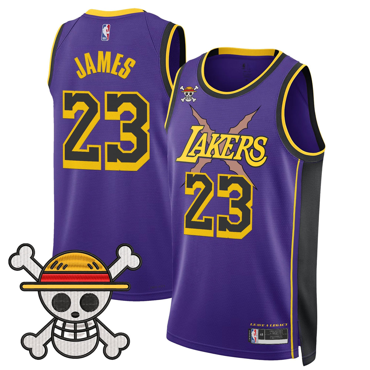 LAL x OP Swingman Jersey - Stitched
