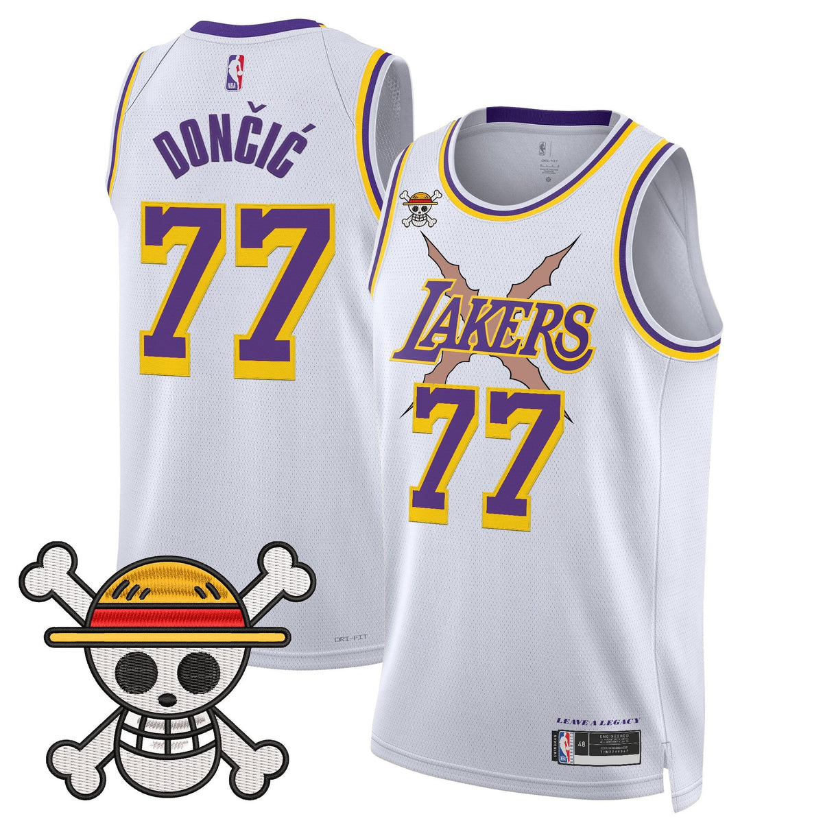 LAL x OP Swingman Jersey - Stitched