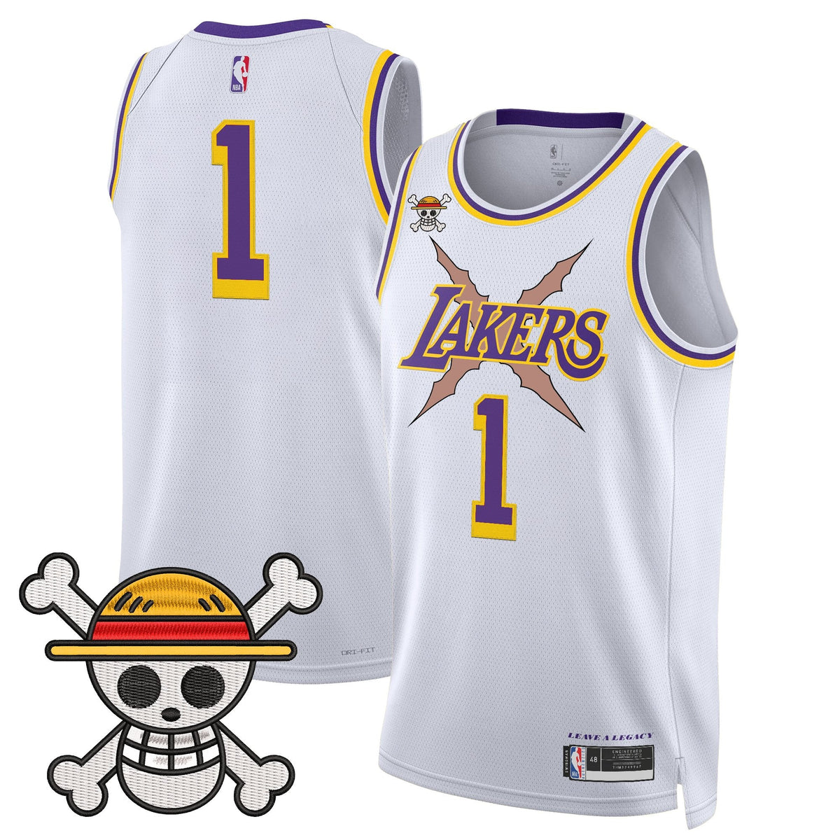 LAL x OP Swingman Jersey - Stitched