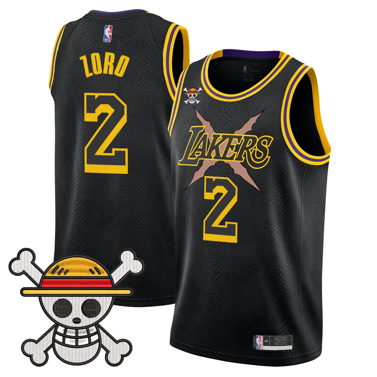 LAL x OP Swingman Jersey - Stitched