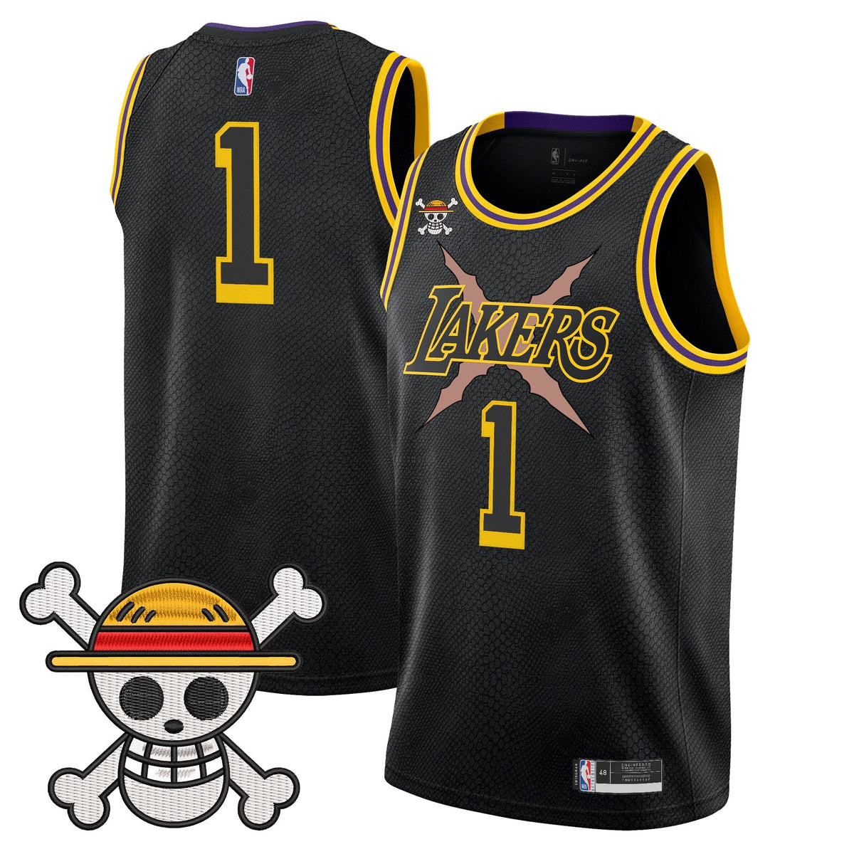 LAL x OP Swingman Jersey - Stitched
