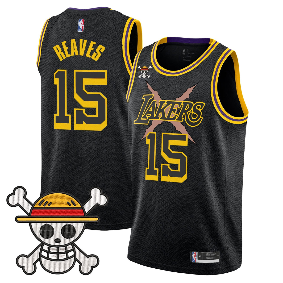 LAL x OP Swingman Jersey - Stitched