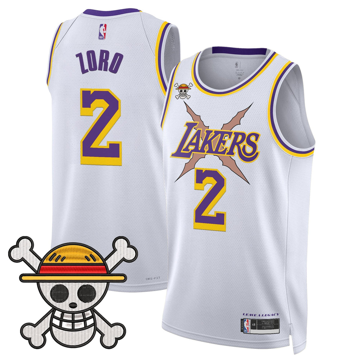 LAL x OP Swingman Jersey - Stitched