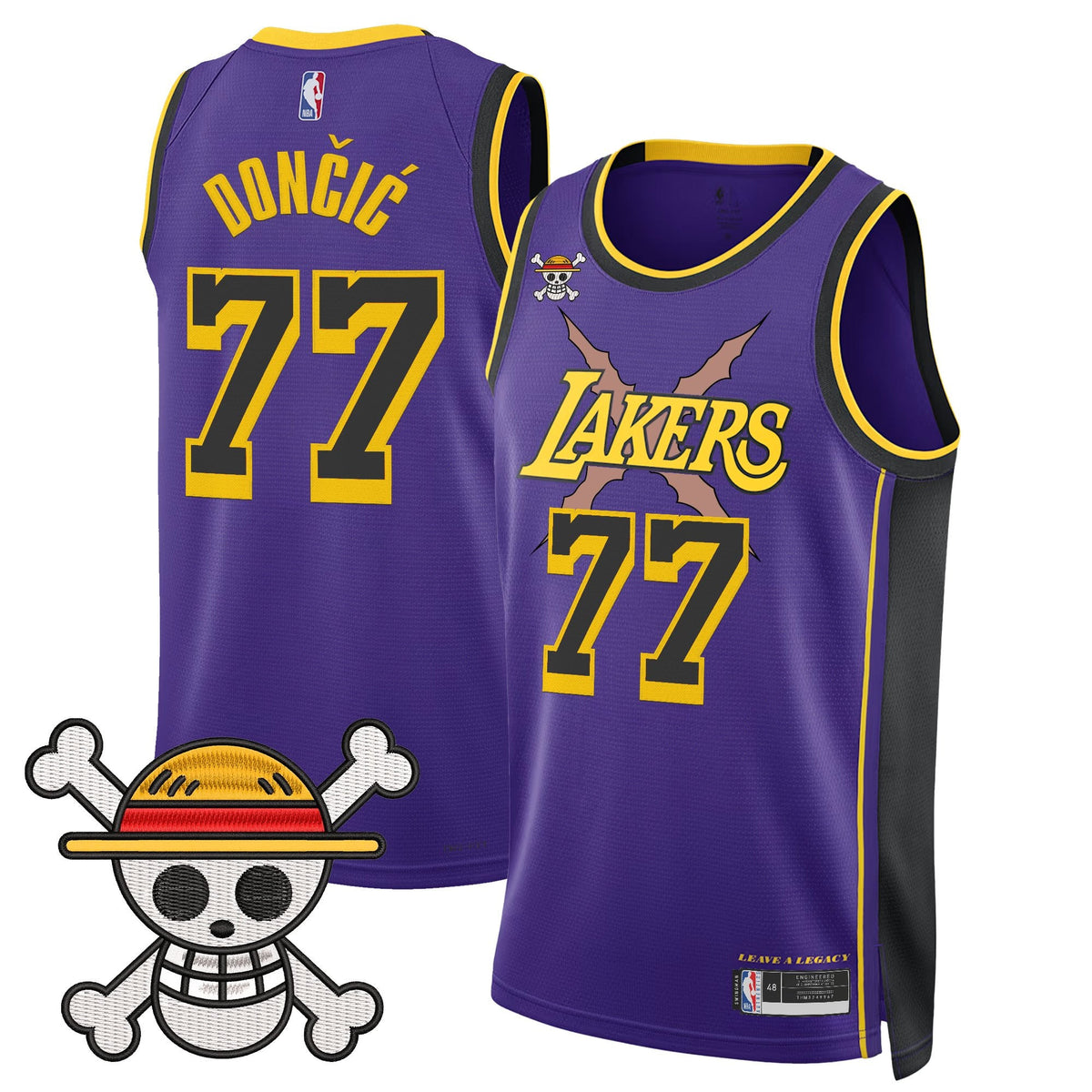 LAL x OP Swingman Jersey - Stitched