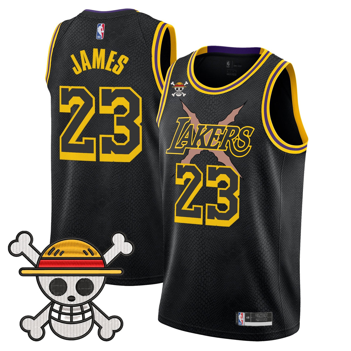 LAL x OP Swingman Jersey - Stitched