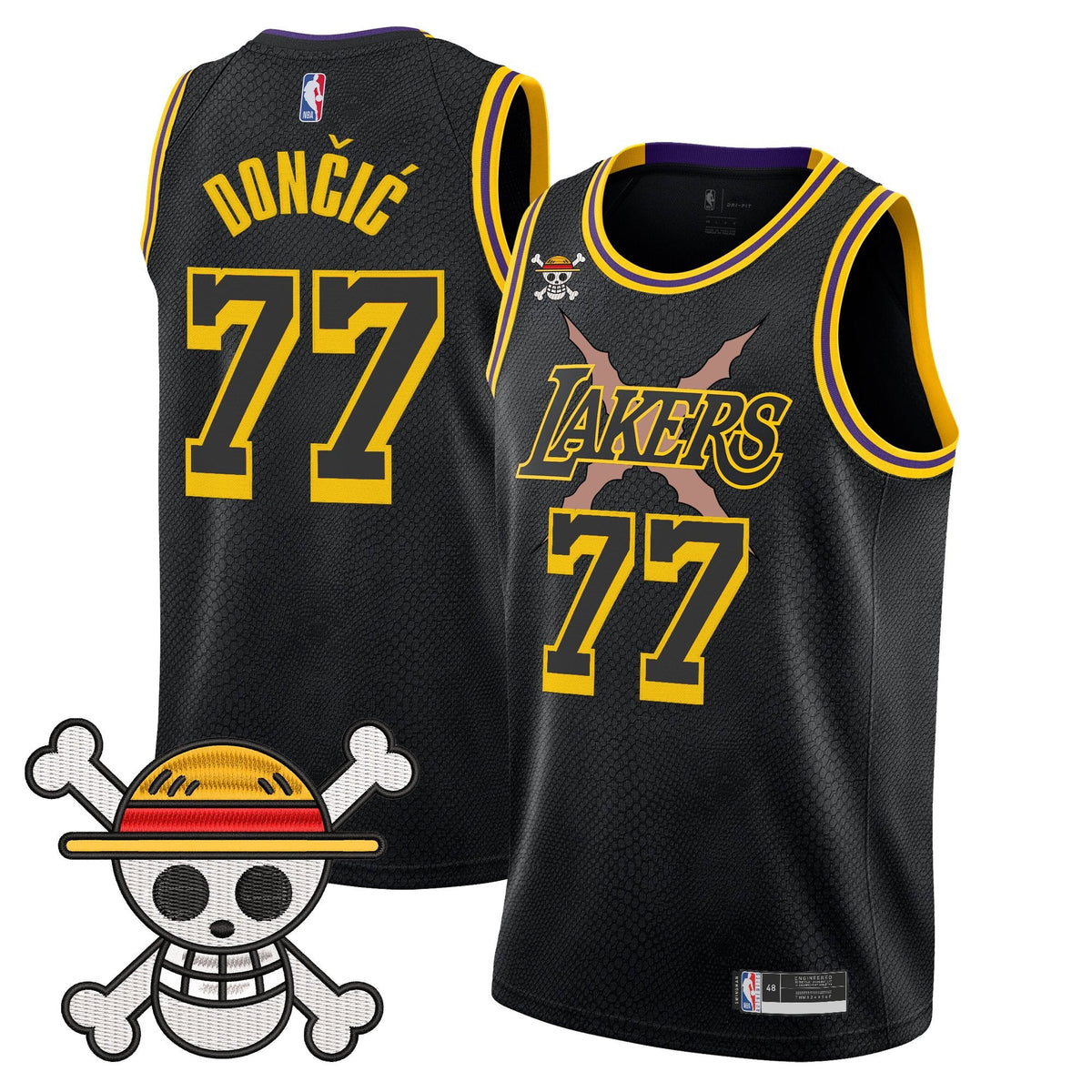 LAL x OP Swingman Jersey - Stitched