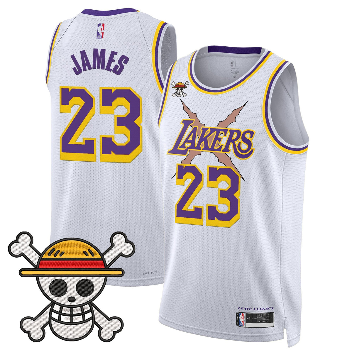 LAL x OP Swingman Jersey - Stitched