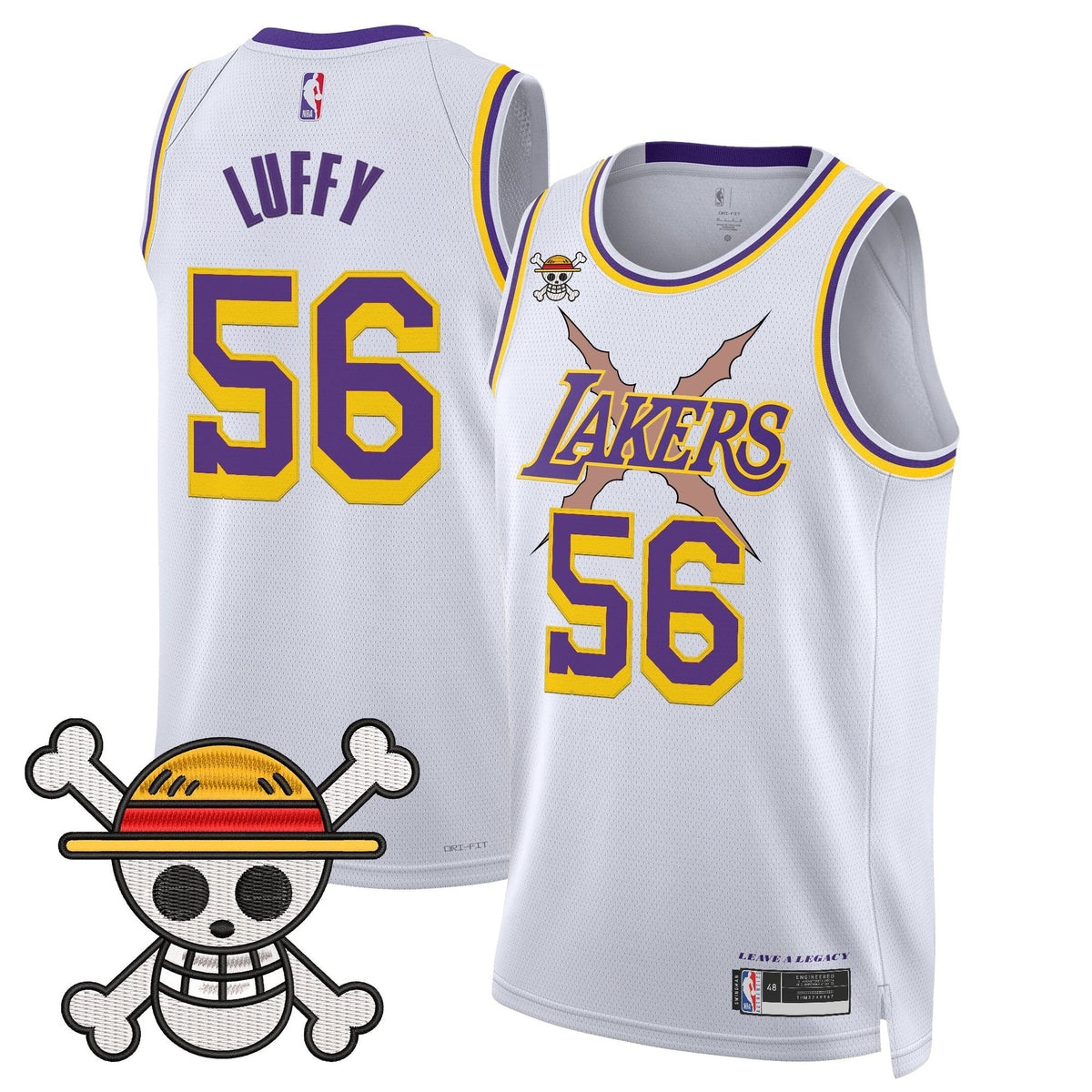 LAL x OP Swingman Jersey - Stitched