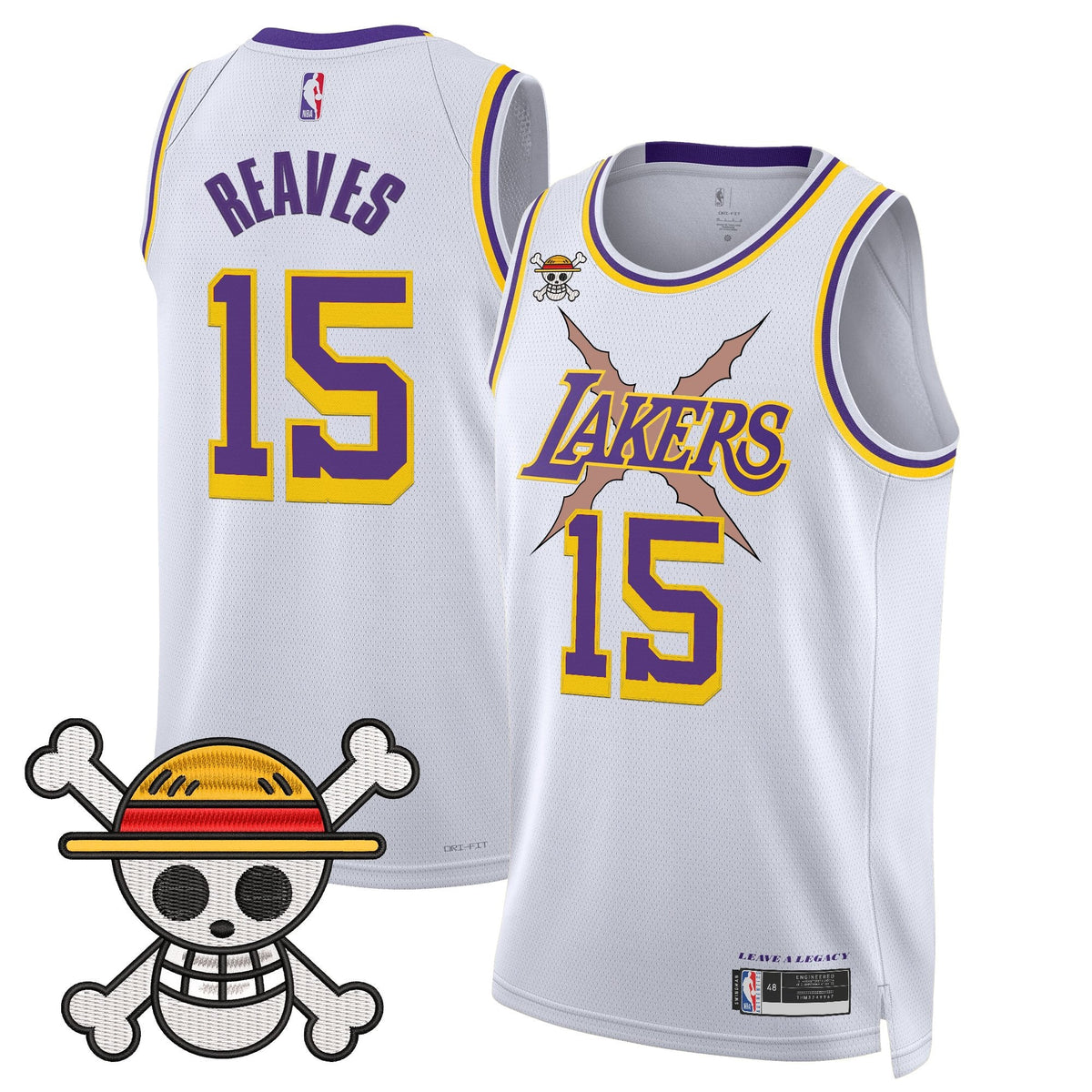 LAL x OP Swingman Jersey - Stitched