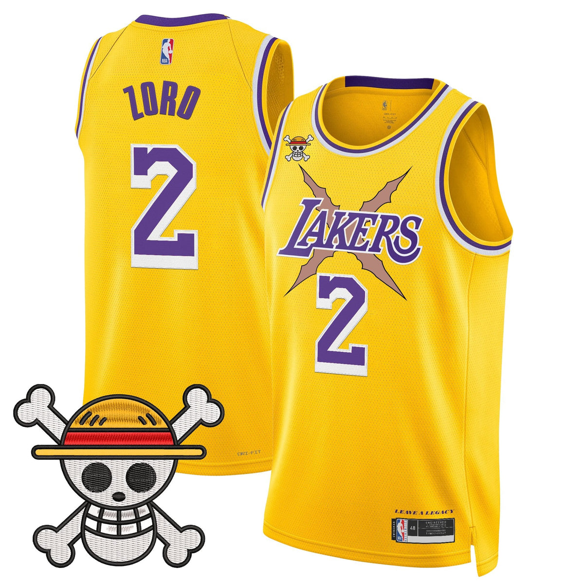 LAL x OP Swingman Jersey - Stitched