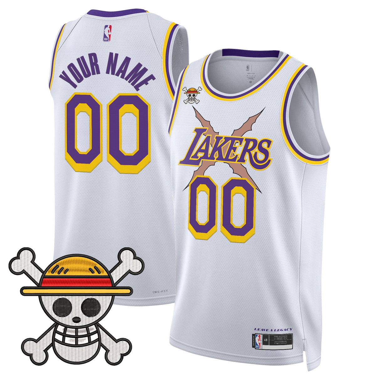 LAL x OP Swingman Custom Jersey - Stitched