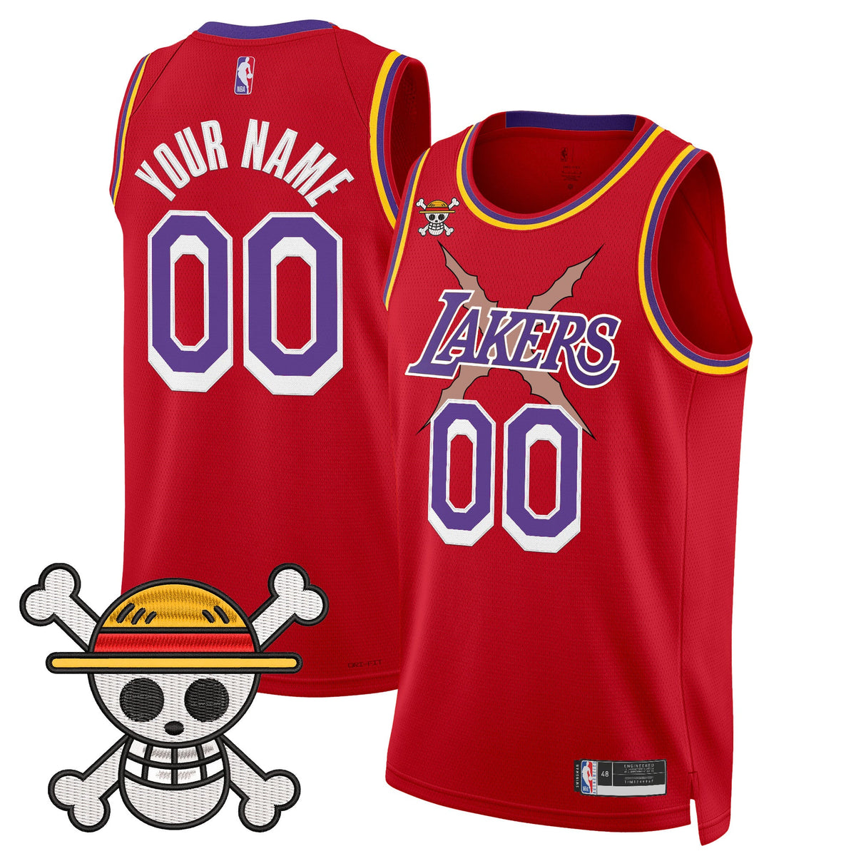 LAL x OP Swingman Custom Jersey - Stitched