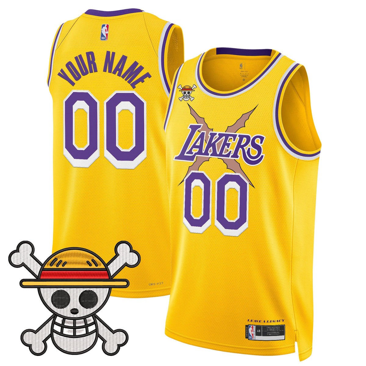 LAL x OP Swingman Custom Jersey - Stitched
