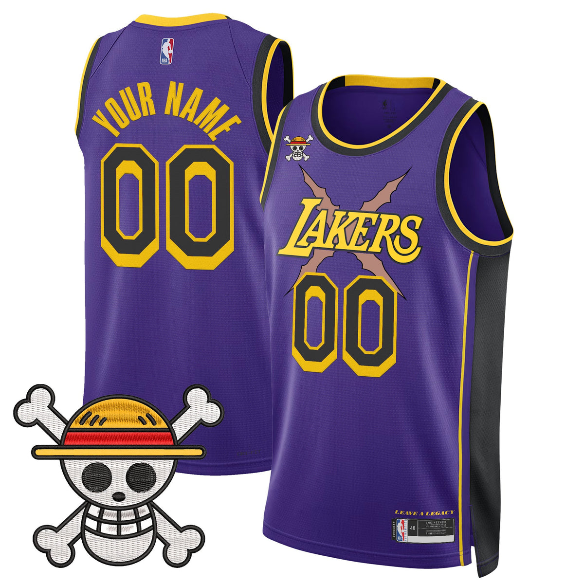 LAL x OP Swingman Custom Jersey - Stitched