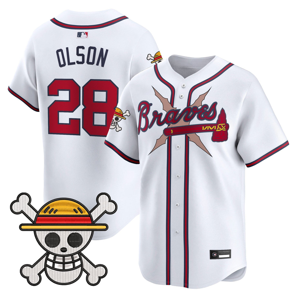 ATL x  OP Vapor Premier Limited Jersey - Stitched