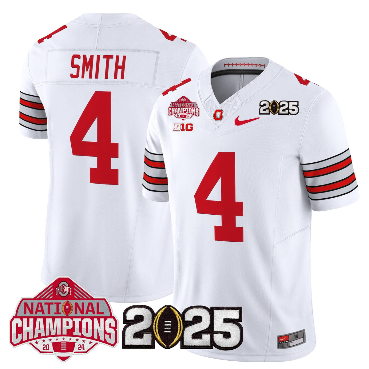 OSU 2026 "Tunnel Vision" National Champions Patch Vapor Limited Jersey - Stitched