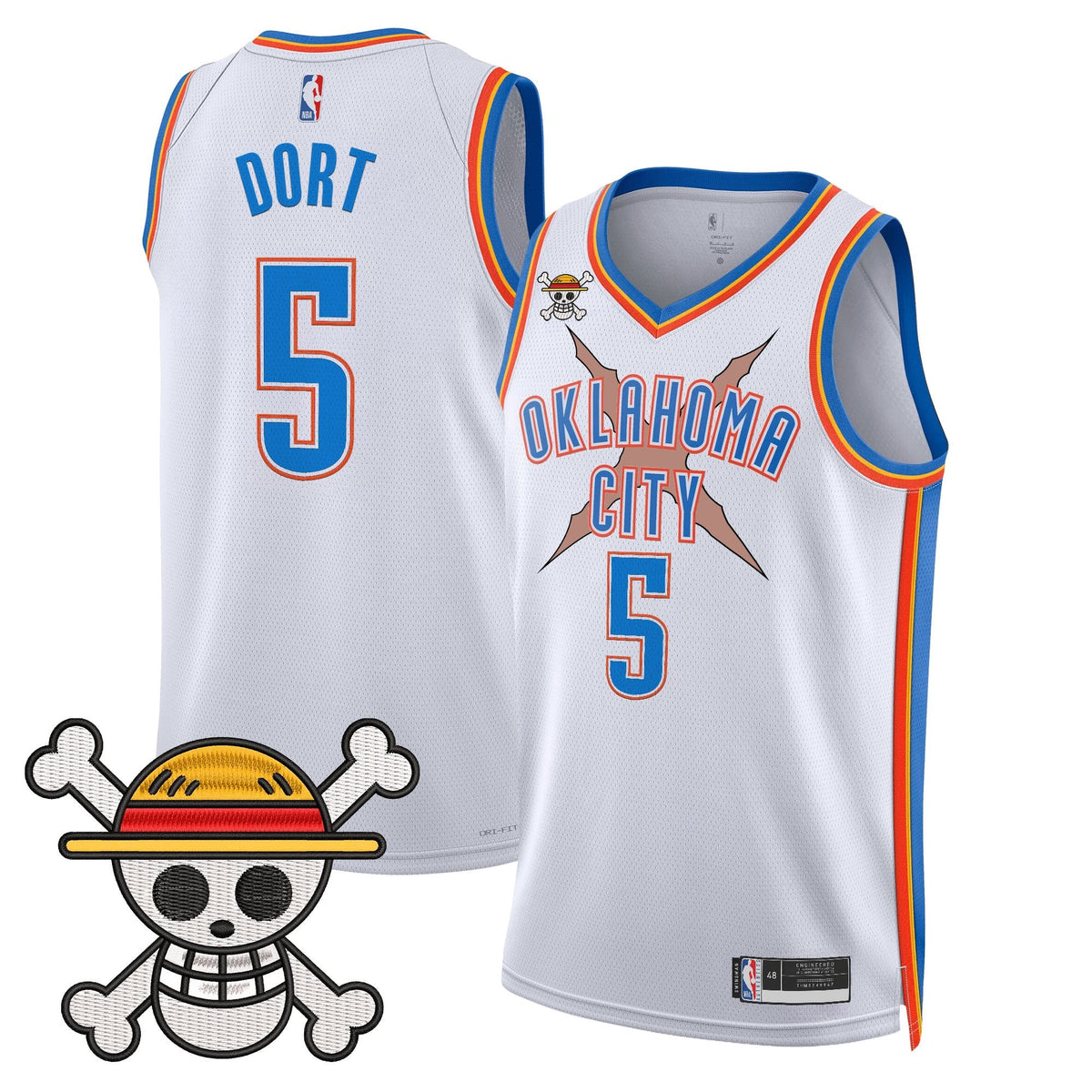 OKC x OP Swingman Jersey- Stitched