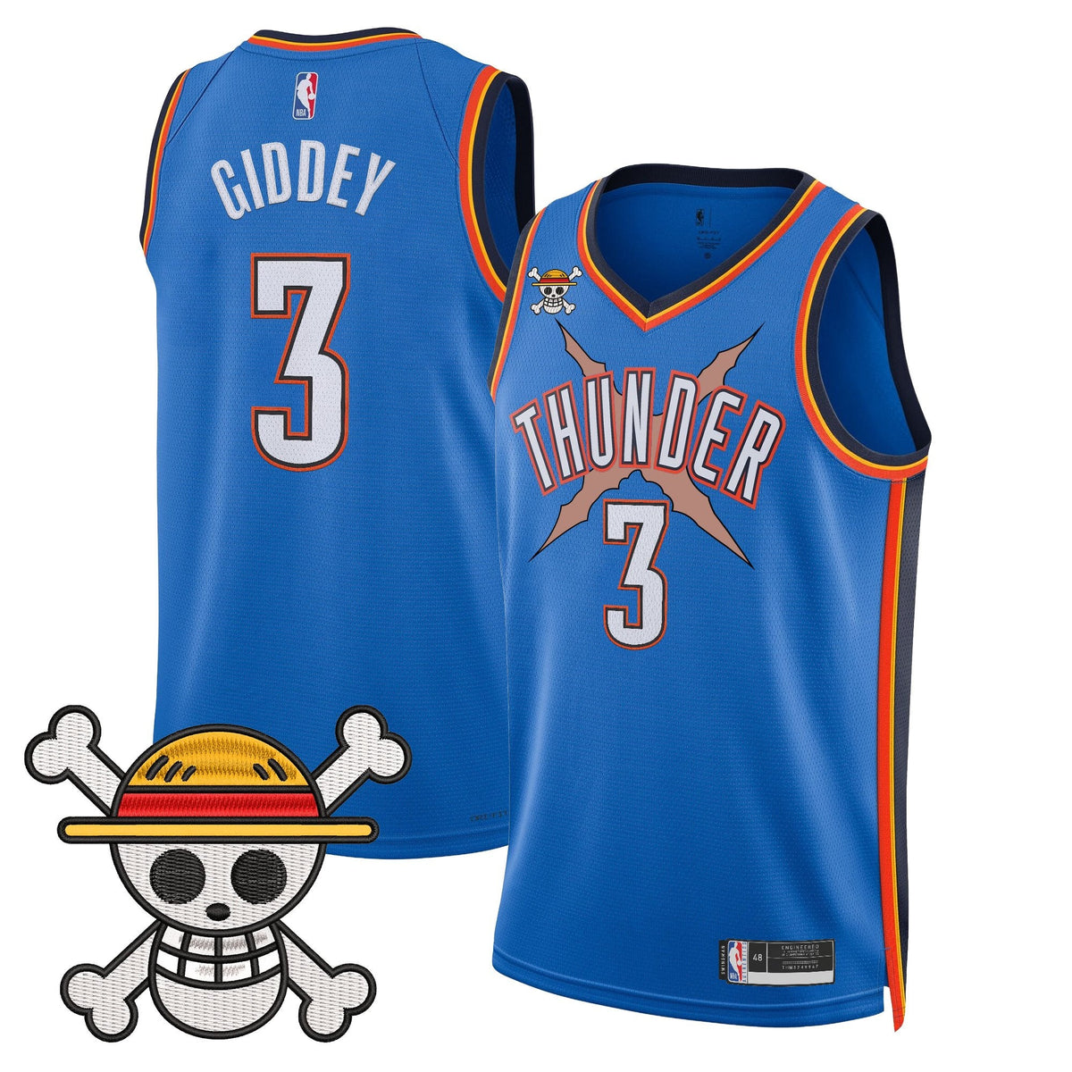 OKC x OP Swingman Jersey- Stitched