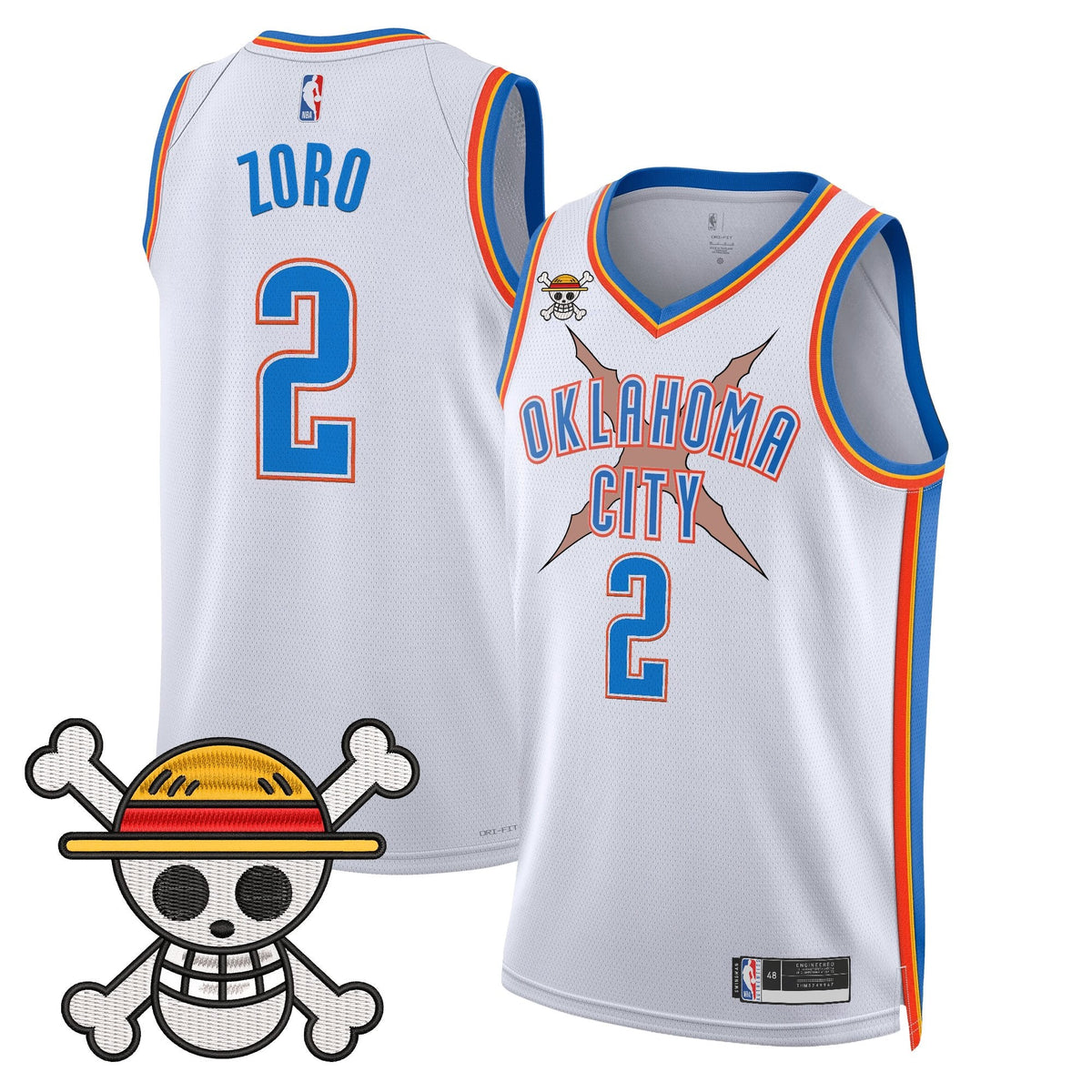 OKC x OP Swingman Jersey- Stitched