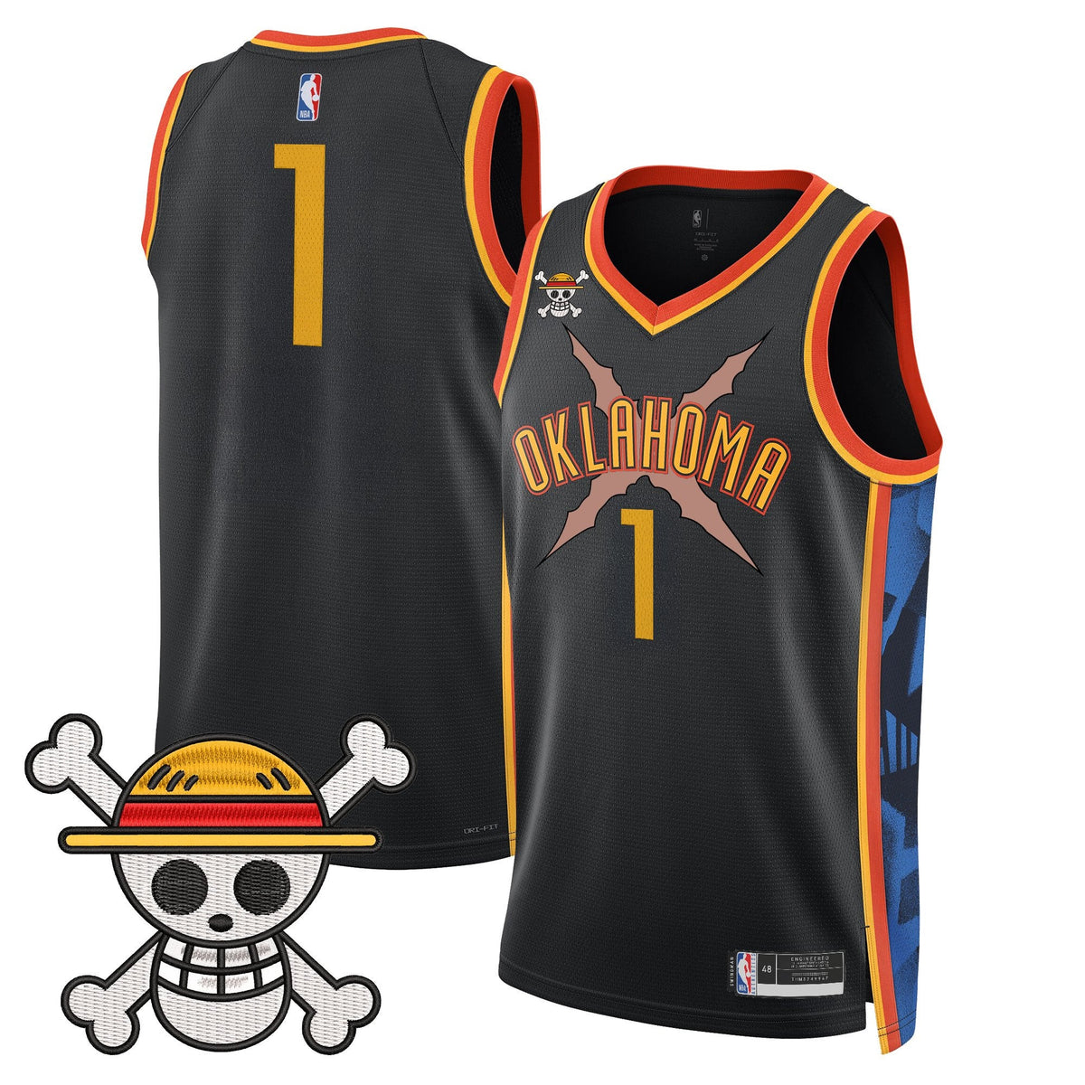 OKC x OP Swingman Jersey- Stitched