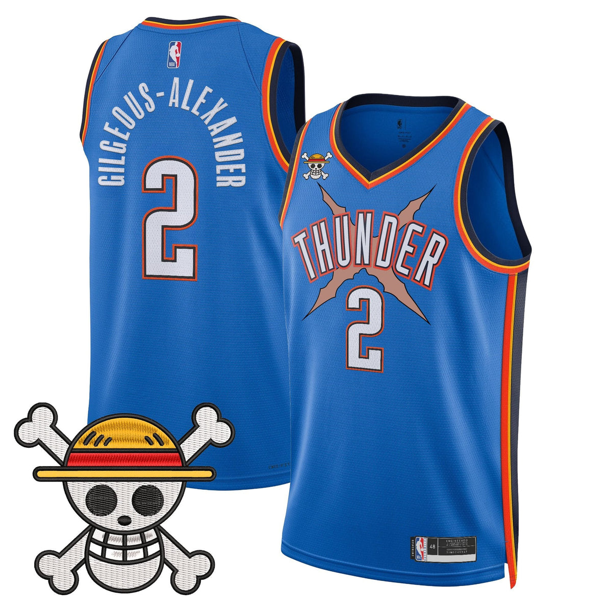 OKC x OP Swingman Jersey- Stitched
