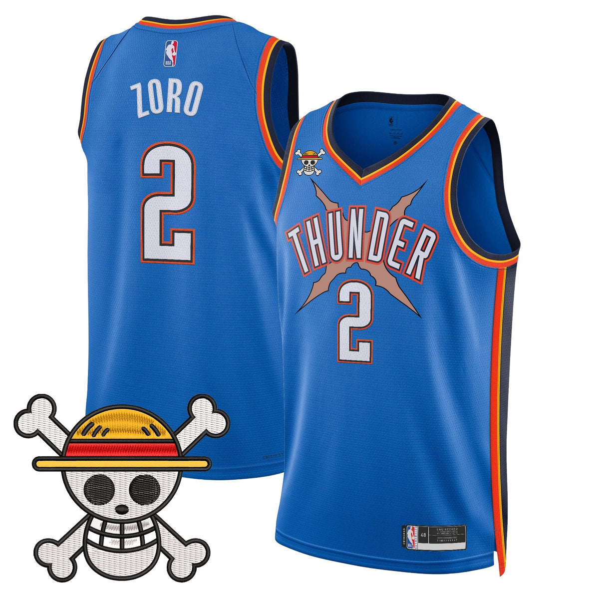 OKC x OP Swingman Jersey- Stitched