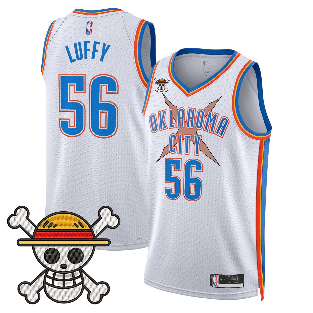OKC x OP Swingman Jersey- Stitched