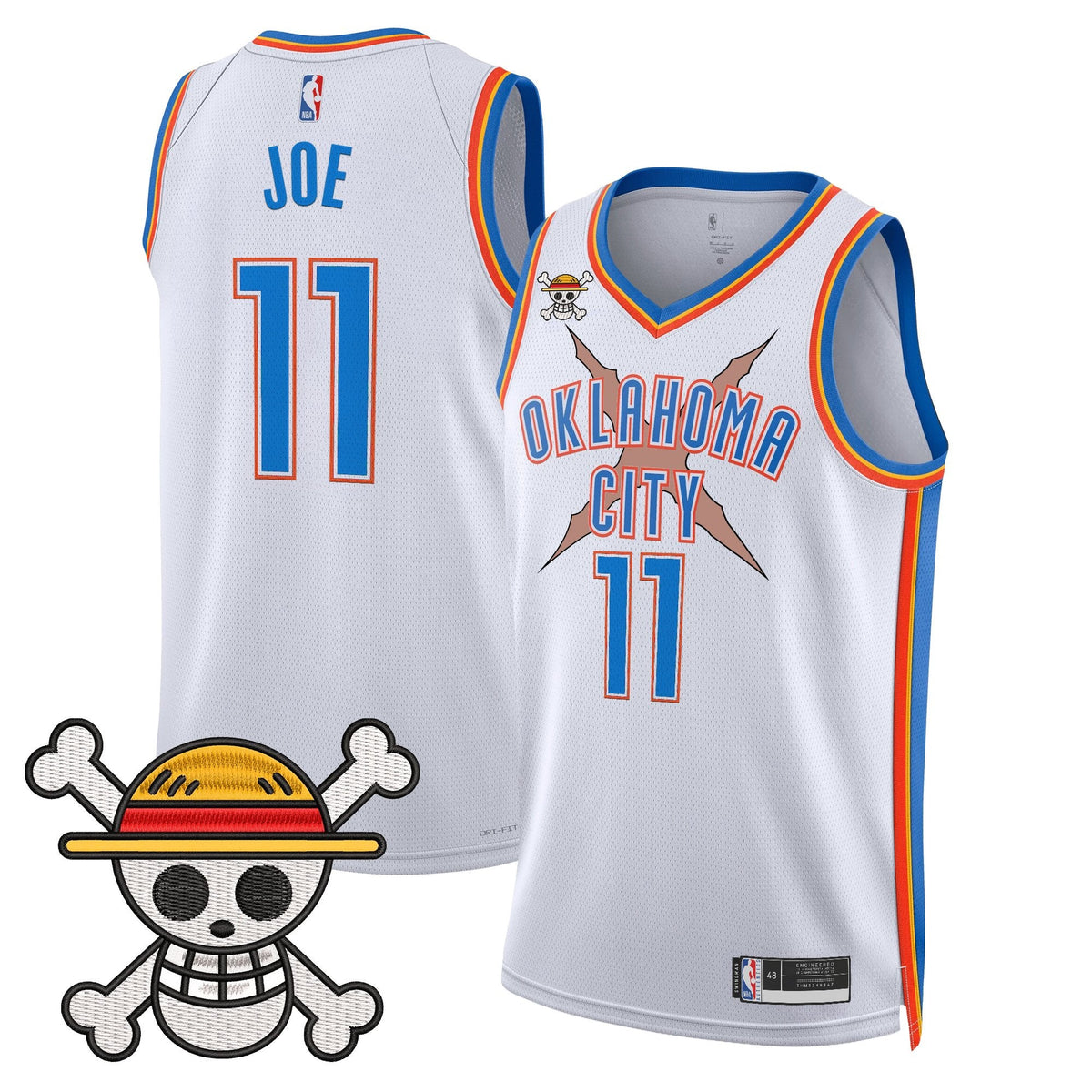 OKC x OP Swingman Jersey- Stitched