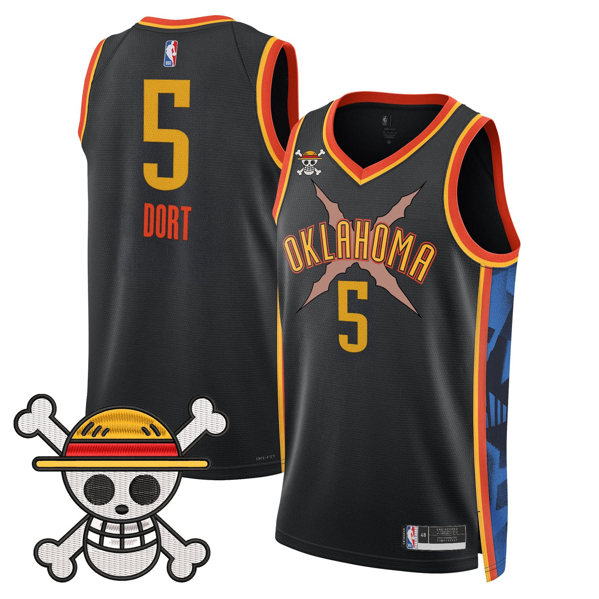 OKC x OP Swingman Jersey- Stitched