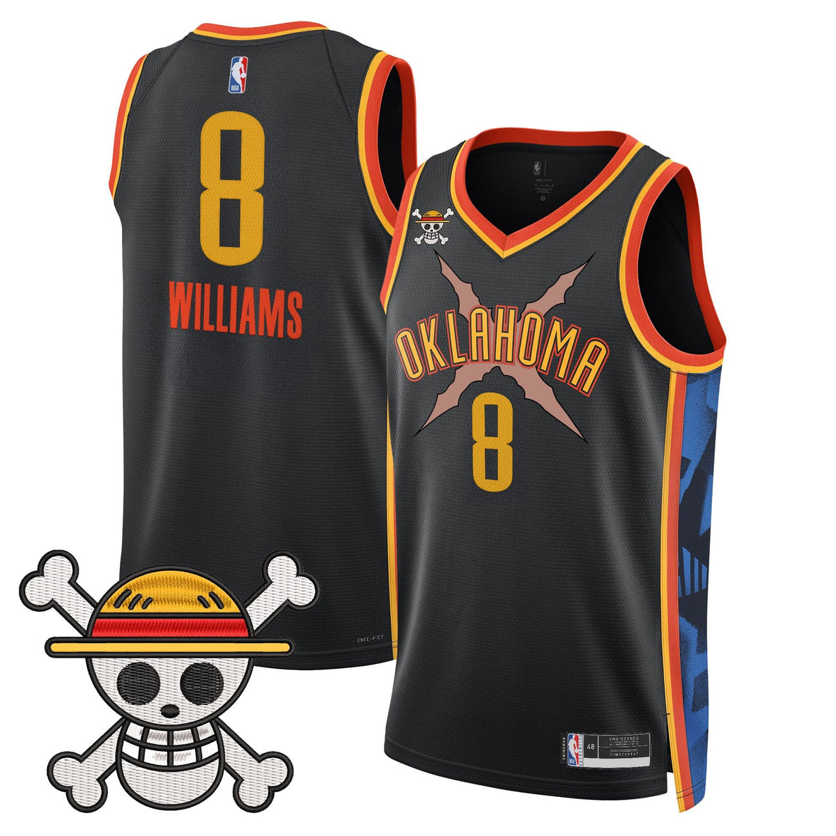 OKC x OP Swingman Jersey- Stitched