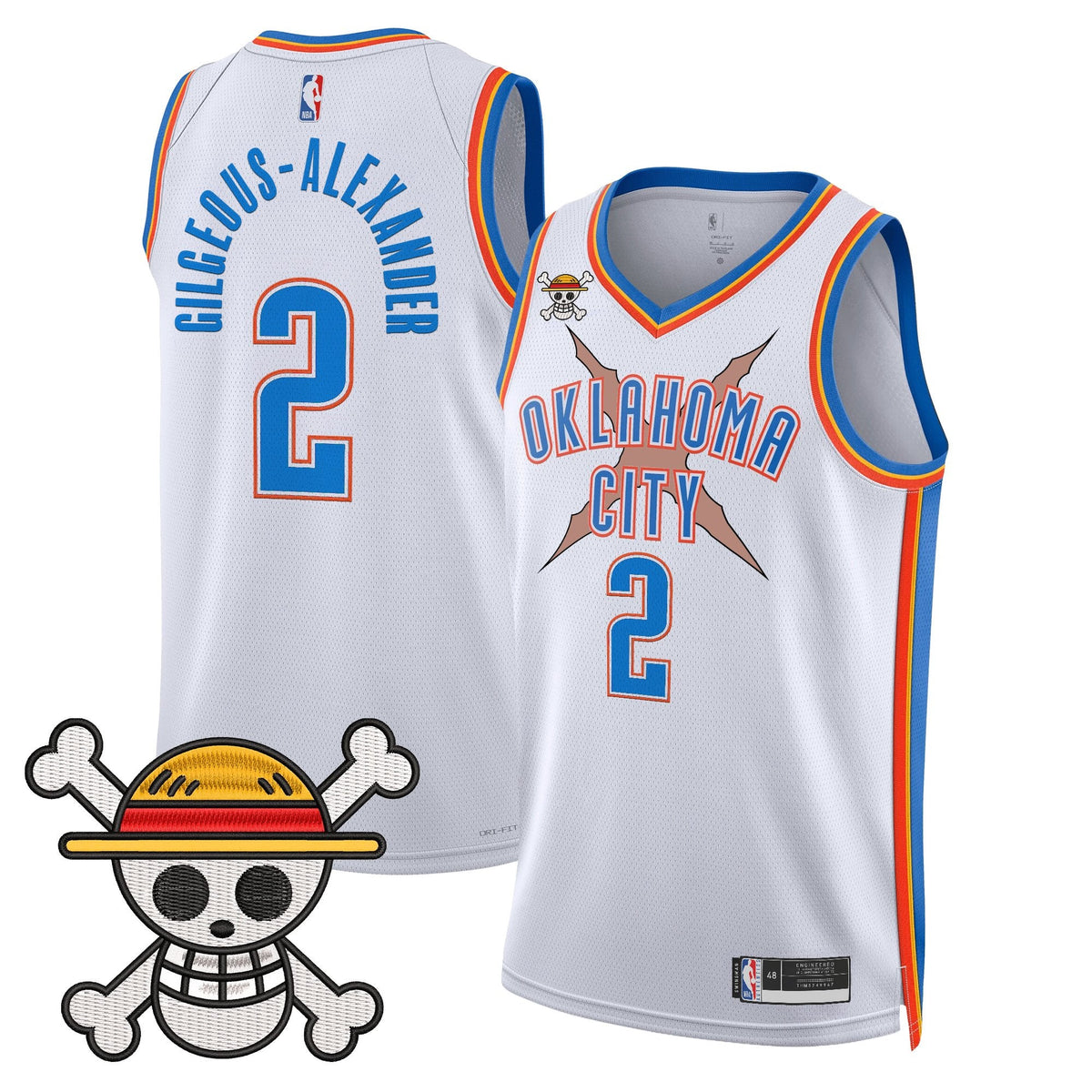 OKC x OP Swingman Jersey- Stitched