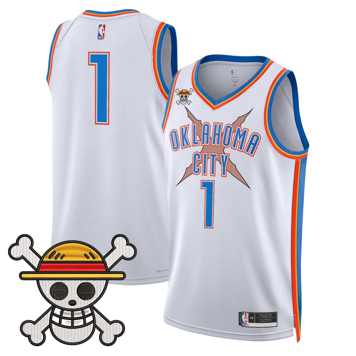 OKC x OP Swingman Jersey- Stitched