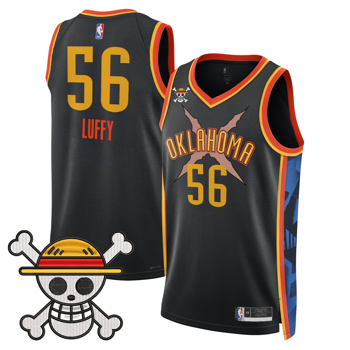 OKC x OP Swingman Jersey- Stitched