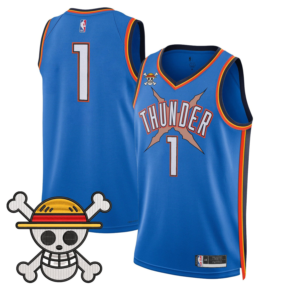 OKC x OP Swingman Jersey- Stitched