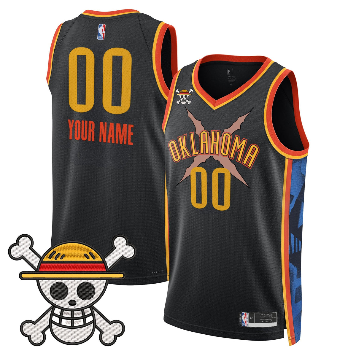 OKC x OP Swingman Custom Jersey- Stitched