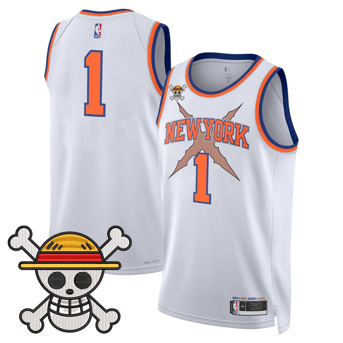 NYK x OP Swingman Jersey- Stitched