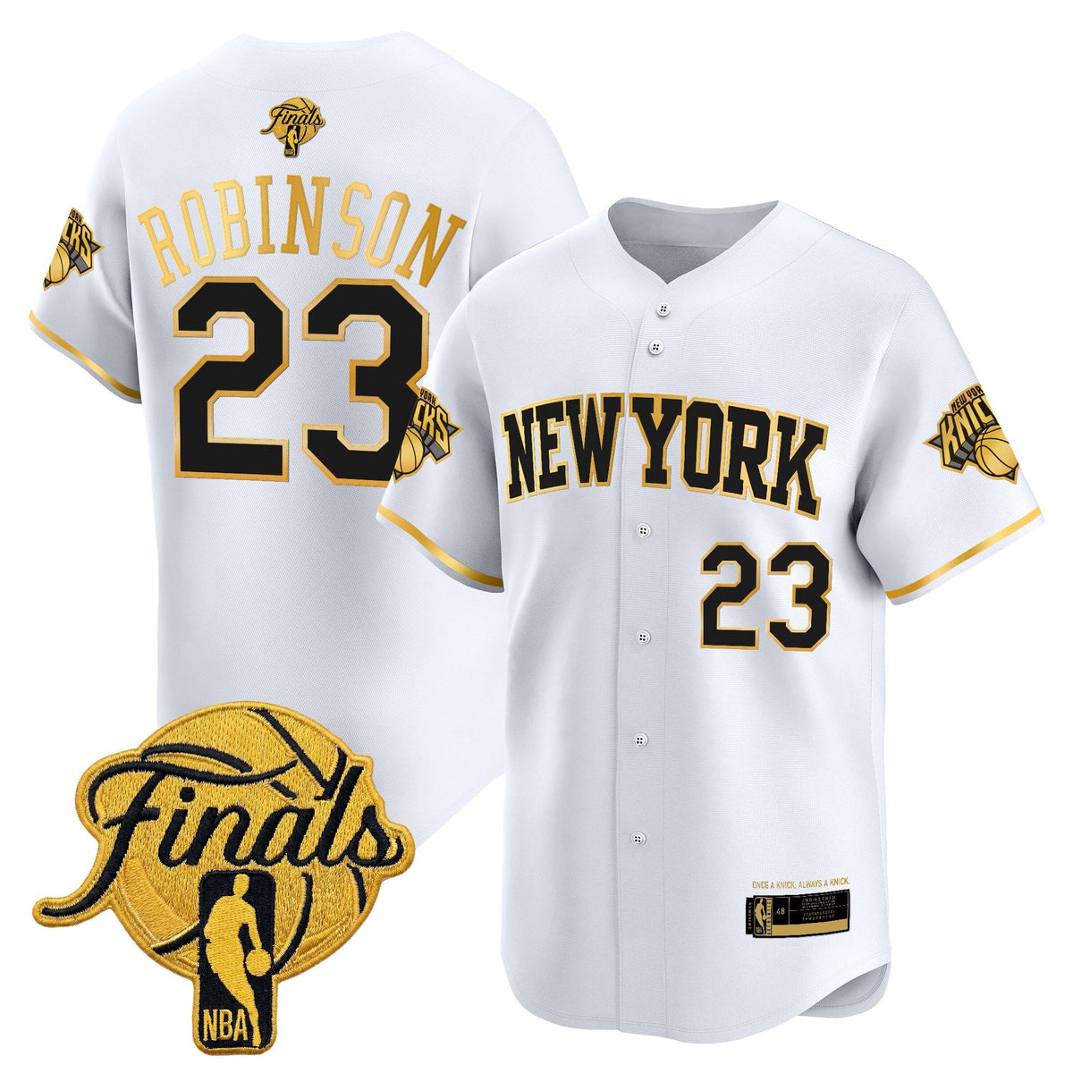 NYK 2026 Finals Vapor Baseball Jersey - Stitched
