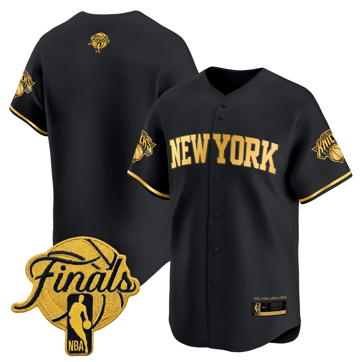 NYK 2026 Finals Vapor Baseball Jersey - Stitched