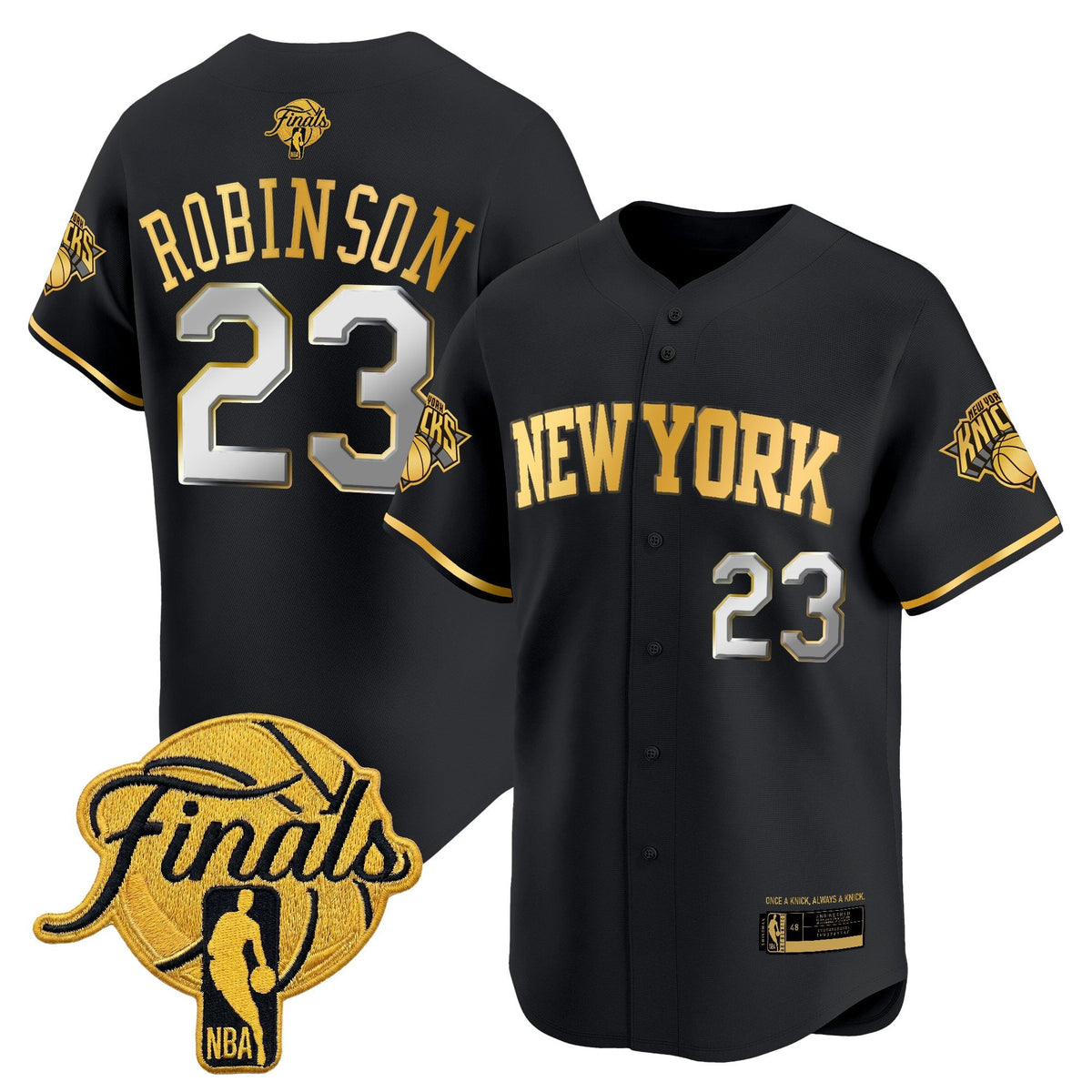 NYK 2026 Finals Vapor Baseball Jersey - Stitched