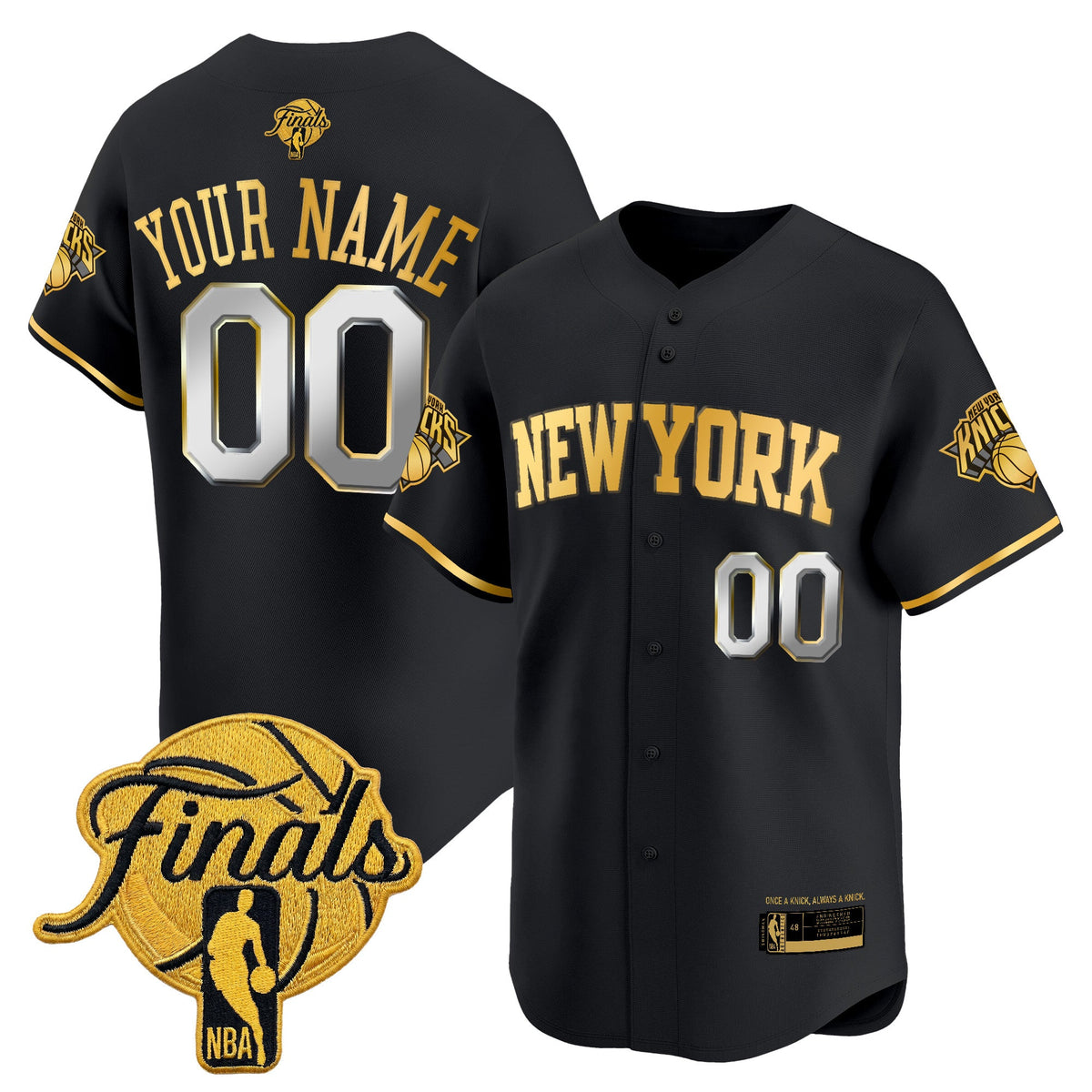 NYK 2026 Finals Vapor Custom Baseball Jersey - Stitched