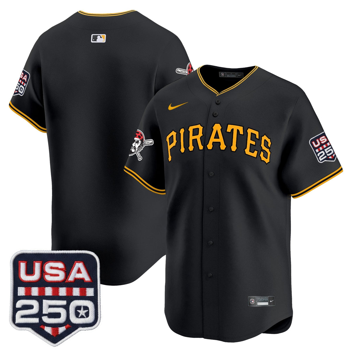 PIT USA 250 Fourth of July Vapor Premier Limited Jersey - Stitched