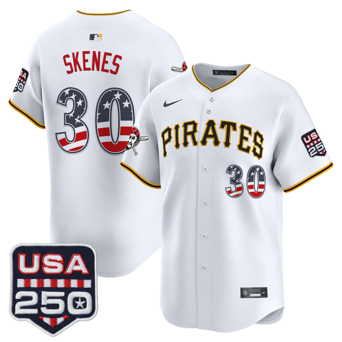 PIT USA 250 Fourth of July Vapor Premier Limited Jersey - Stitched