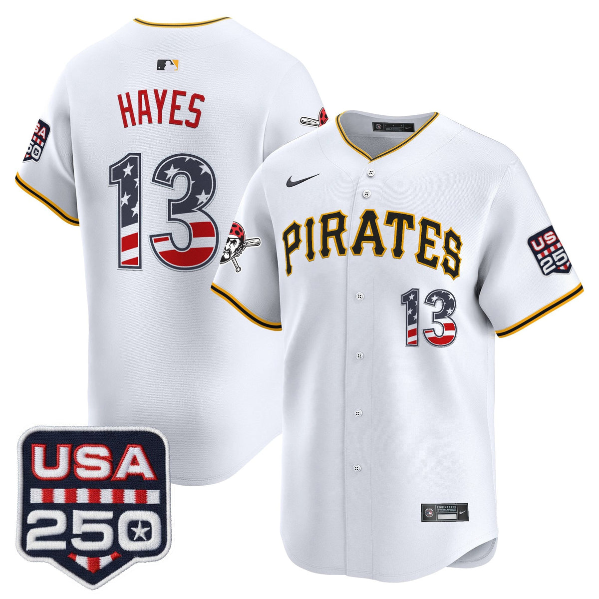 PIT USA 250 Fourth of July Vapor Premier Limited Jersey - Stitched