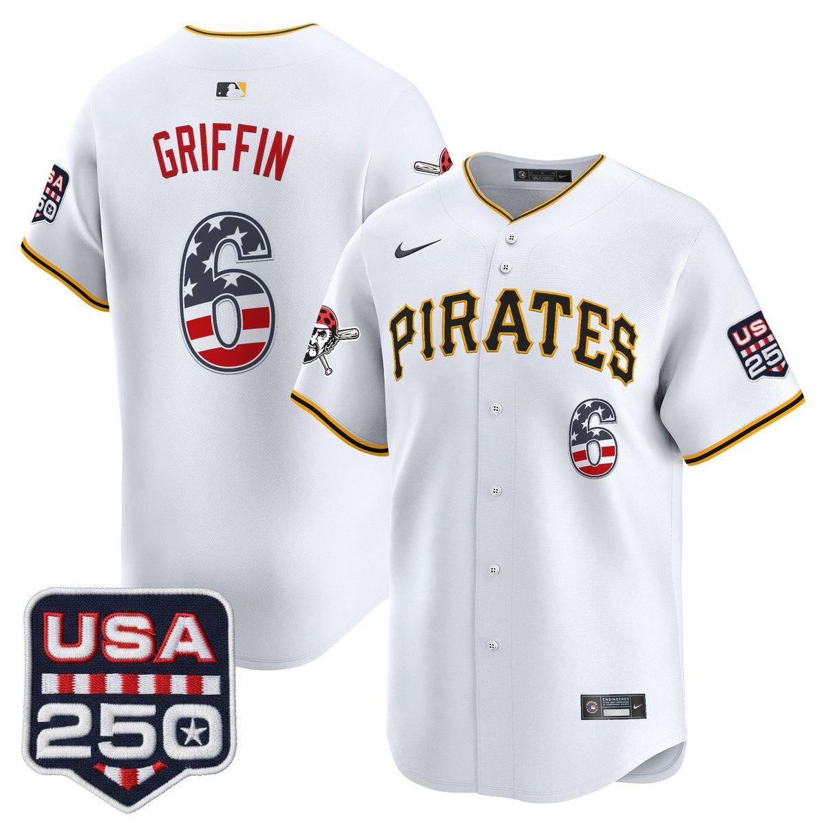 PIT USA 250 Fourth of July Vapor Premier Limited Jersey - Stitched